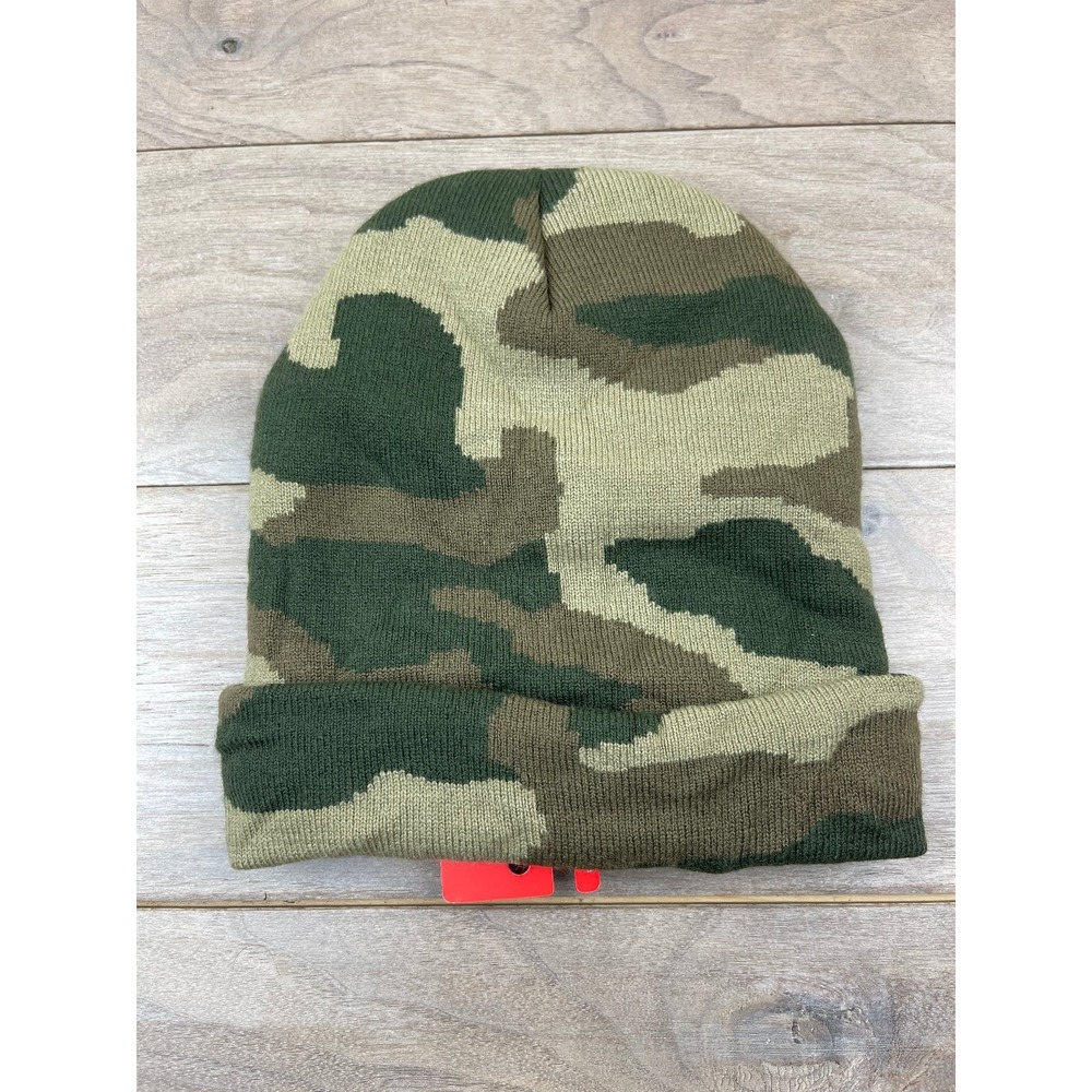 Tek Gear Knit Watch Hat Men's One Size Olive Camo WarmTek Beanie